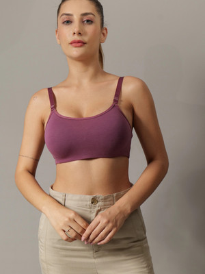BODYSIZE Women Sports Lightly Padded Bra(Multicolor)