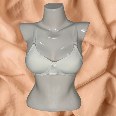 NEOTOWN Women’s White Lightly Padded T-Shirt Bra | Seamless Daily Wear Innerwear Women Everyday Lightly Padded Bra(White)