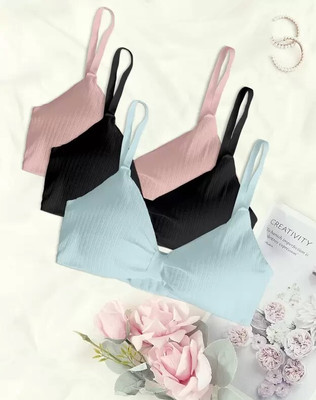 DARKVELLY JYOTTIKKA402 Women Everyday Lightly Padded Bra(Multicolor)
