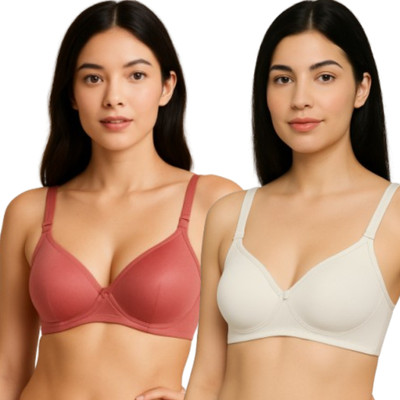 HERBLOURE SmoothP2C Women Push-up Lightly Padded Bra(Multicolor)