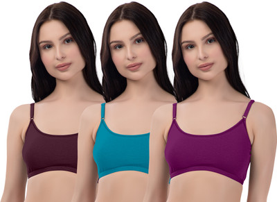 Selsia Trendy Women Women Sports Non Padded Bra(Multicolor)