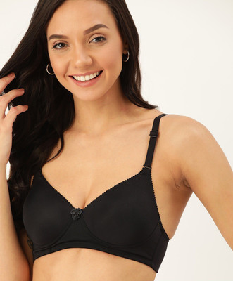 Dressberry Women Everyday Lightly Padded Bra(Black)