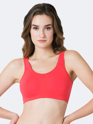 VAN HEUSEN Wireless And Non Padded Women Full Coverage Lightly Padded Bra(Red)