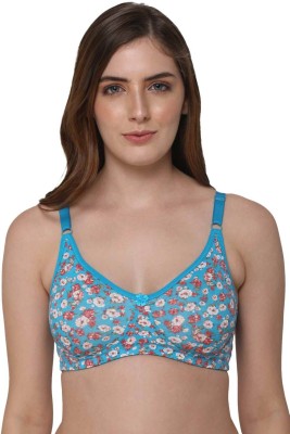 Intimacy Intimacy T-Shirt Saree Bra - ES02 Women Everyday Non Padded Bra(Blue)