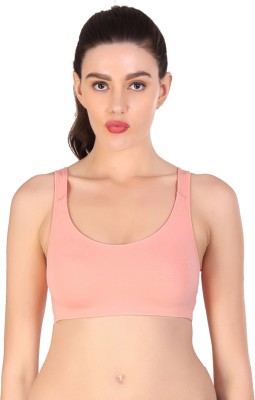 NSALIZA NS-06 Women Sports Non Padded Bra(Pink)