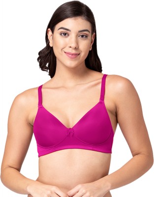 TWEENS Tweens Lightly Padded Full Coverage Bra Women T-Shirt Lightly Padded Bra(Purple)