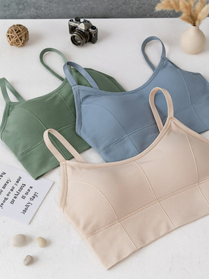 Fixfolk Women Everyday Lightly Padded Bra(Multicolor)