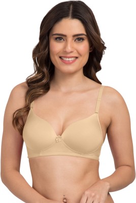 TWEENS Tweens Heavily Padded Bra Women Full Coverage Heavily Padded Bra(Beige)