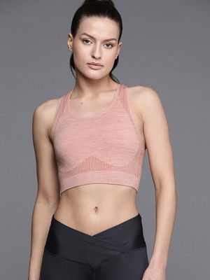HRX by Hrithik Roshan Women Full Coverage Lightly Padded Bra(Pink)