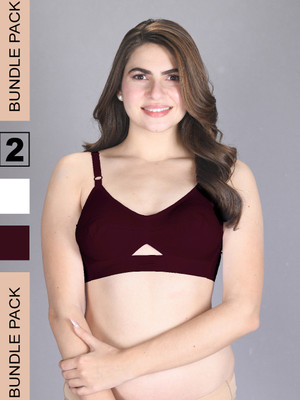 Lux Venus 151 Women Everyday Non Padded Bra(Maroon)