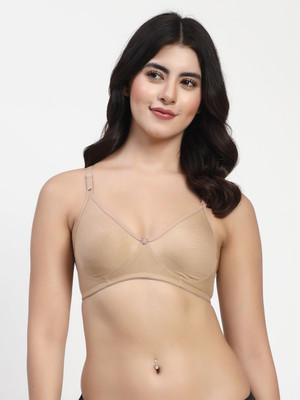 LILY wnysor Women Everyday Non Padded Bra(Beige)