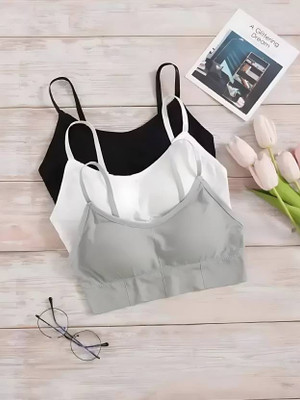 Lyzoo Unique Design Women Everyday Lightly Padded Bra(Multicolor)