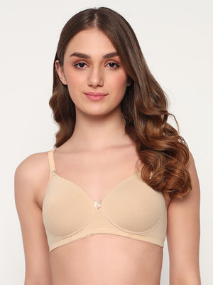 Effectinn Women Everyday Lightly Padded Bra(Beige)