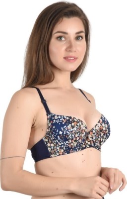 PENEANCE FOR YOU Padded Push Up Bra Women Push-up Lightly Padded Bra(Blue)