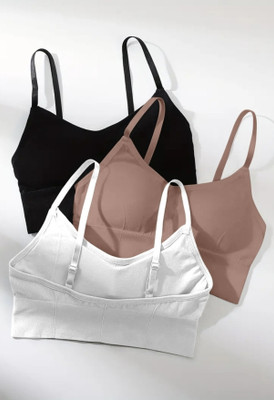 sashu Women Push-up Lightly Padded Bra(White, Black, Grey)