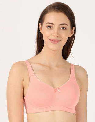 JOCKEY Women T-Shirt Non Padded Bra(Pink)