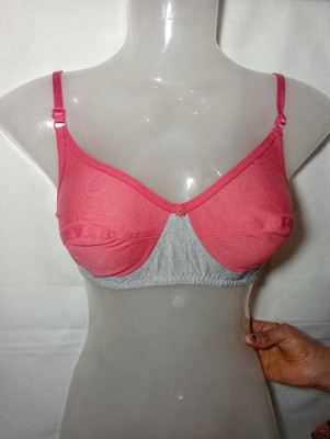 MADHAV NA Women Everyday Non Padded Bra(Pink)