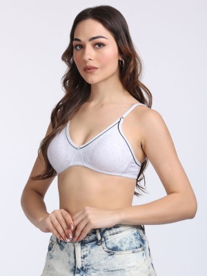 Nutex Sangini Women T-Shirt Non Padded Bra(White)