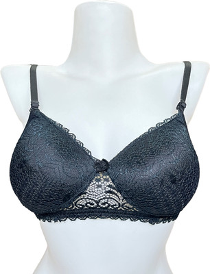 missway Women Everyday Lightly Padded Bra(Grey)