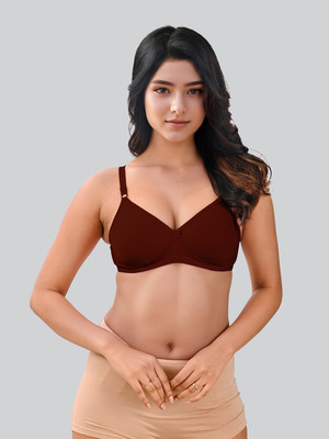 Lux Venus VEN_BRA171_MRN_34_1PC Women Full Coverage Lightly Padded Bra(Maroon)