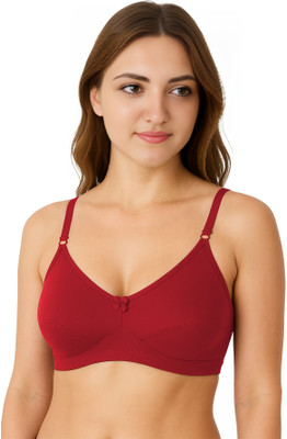 Salsa H-07 Women Full Coverage Non Padded Bra(Maroon)