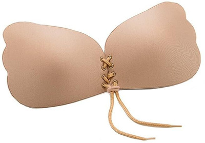 DELIGHTFUL LIVING Lycra Cup Bra Pads(Beige Pack of 1)