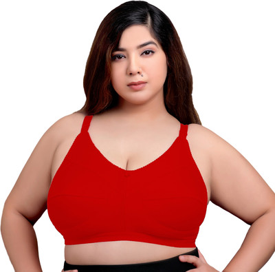 Maroon Women Full Coverage Non Padded Bra(Red)