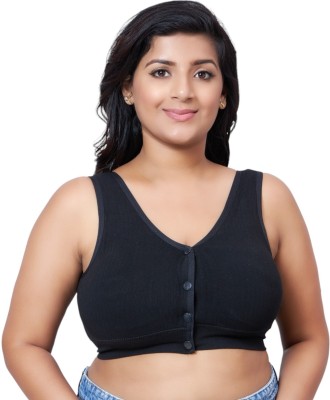 PLUMBURY Maternity Bra Women Maternity/Nursing Non Padded Bra(Black)