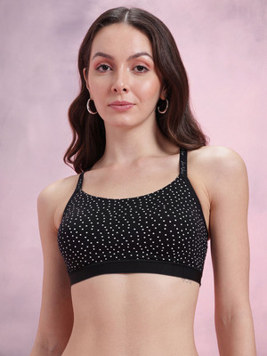 Dressberry Women Everyday Lightly Padded Bra(Black)