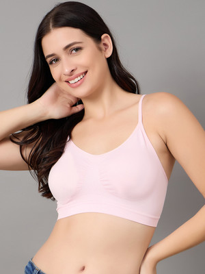 Dressberry Women Everyday Lightly Padded Bra(Pink)
