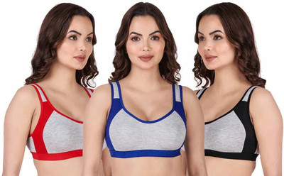 ASHMIRAS Women Stick-on Non Padded Bra(Multicolor)