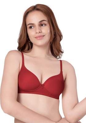DAISY DEE NKWI Women Everyday Lightly Padded Bra(Maroon)