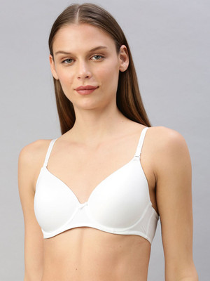 VAN HEUSEN Women Full Coverage Lightly Padded Bra(White)