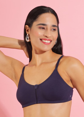 Dollar Missy Wire-Free Full Coverage Everyday Women Everyday Non Padded Bra(Dark Blue)