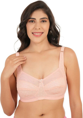 RAHA S.G Women Minimizer Non Padded Bra(Pink)