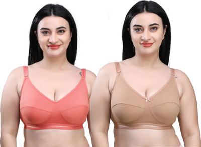 RVL Style URFI Women Full Coverage Non Padded Bra(Multicolor)