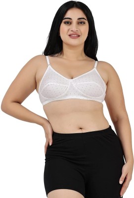 Loving Care Women Full Coverage Non Padded Bra / Non-Wired Regular Bra Women Full Coverage Non Padded Bra(White)