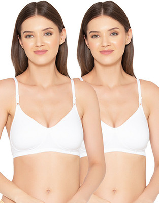 Groversons Paris Beauty Women Full Coverage Non Padded Bra(White)