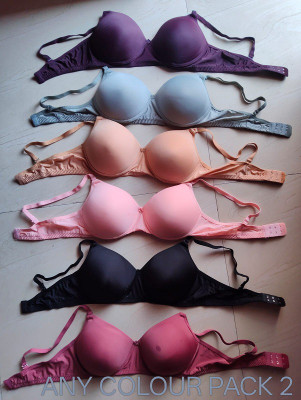 sara fashion pedded bra Women Everyday Lightly Padded Bra(Multicolor)