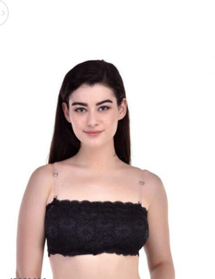 Ronic Collections Women Full Coverage Lightly Padded Bra(Black)