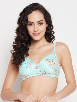 Clovia Women Full Coverage Lightly Padded Bra(Blue)