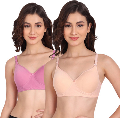 Liigne Women Full Coverage Lightly Padded Bra(Multicolor)