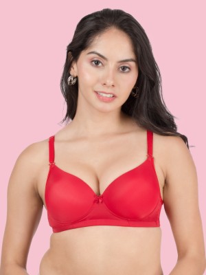 Dressberry Dressberry Heavily Padded Push-Up Bra Women Push-up Heavily Padded Bra(Red)