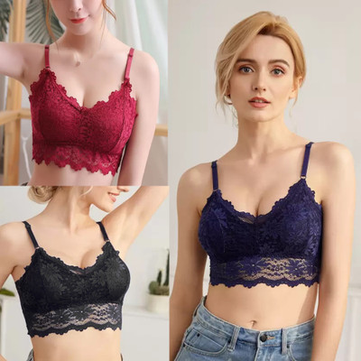 Kamini Women Full Coverage Lightly Padded Bra(Multicolor)