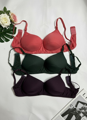 DSM Women Everyday Lightly Padded Bra(Multicolor)