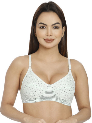 ilraso Women Everyday Non Padded Bra(Green)