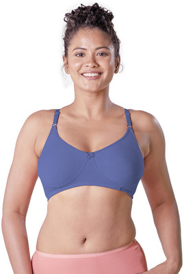 V Star VSMB03 Women Everyday Lightly Padded Bra(Dark Blue)