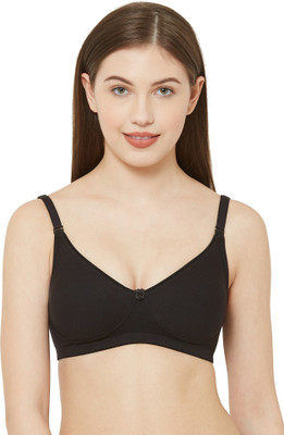 JULIET SIMRAN BK Women Full Coverage Non Padded Bra(Black)