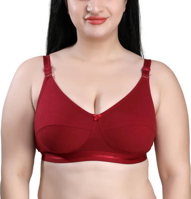 SKDREAMS Women Everyday Non Padded Bra(Maroon)