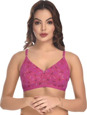 Madam bra Women Everyday Non Padded Bra(Pink)